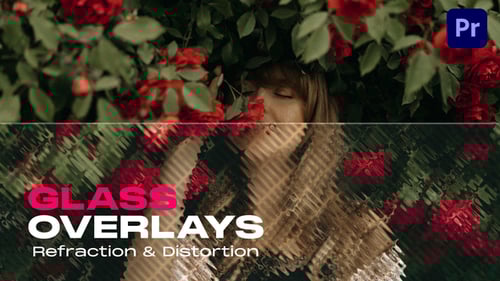 Refraction & Distortion Glass Overlays | MOGRT