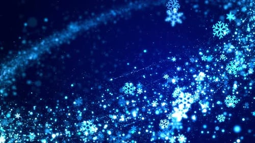 Glitzernde blaue Partikel