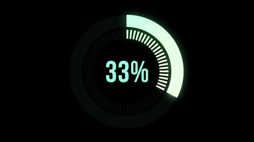 Satz von kreisförmigen Sektorprozentdiagrammen von 0 bis 100 Bereitschaft