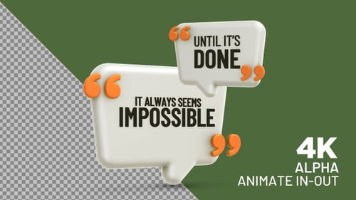 Citation inspirante : cela semble toujours impossible tant que ce n'est pas fait