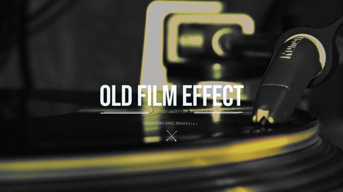 Old Film Effect | MOGRT