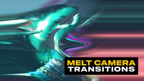 Dynamic Melt Camera Transitions for Video Editing