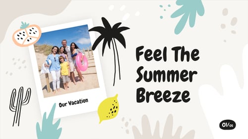 Abridor de viajes de verano | Premiere Pro