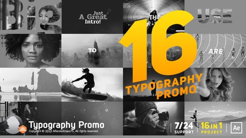 Typography Promo / Stomp