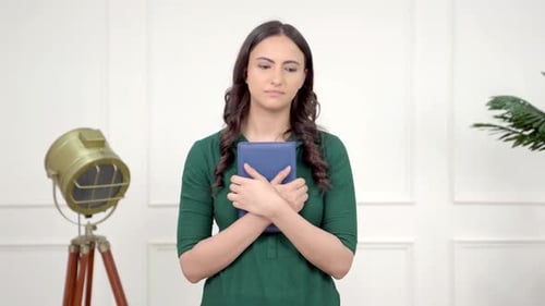 Sad Indian girl