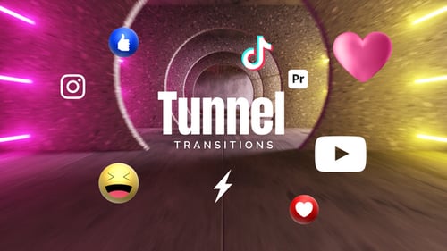 Tunnel Transitions for Premiere Pro