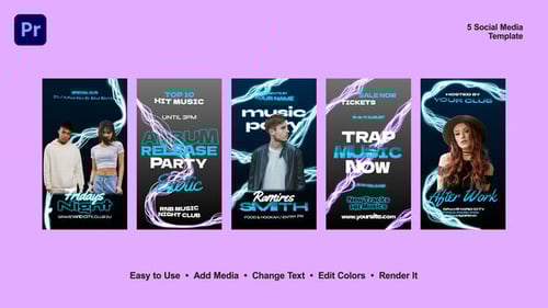 Night Party Instagram Stories