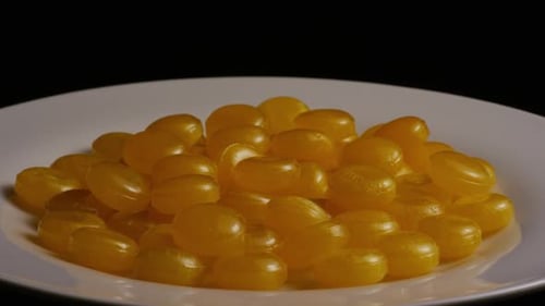 Tir rotatif de bonbons au caramel écossais - CANDY BUTTERSCOTCH 061