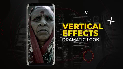 Dramatic Vertical Look Effects for Mobile Video