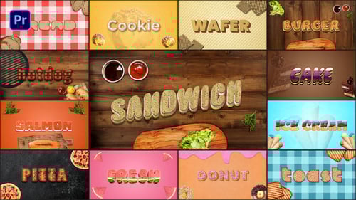 Food Text Effects