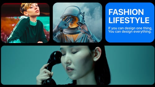 Dynamic Multiscreen Slideshow for Fashion and Lifestyle