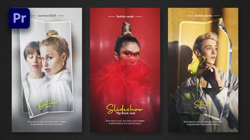 Dynamic Page Flip Slideshow for Fashion and Social Media