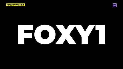 Dynamic Glitch Text Opener for Fast-Paced Promos