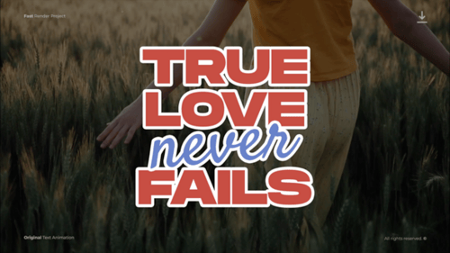 Animated Quote Reveals with Bold and Cursive Typography