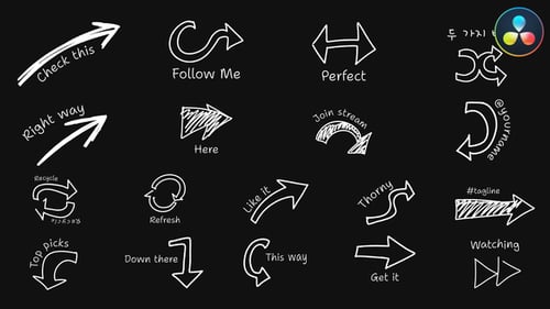 Arrows And Titles | DaVinci Resolve