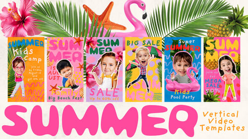 Carretes de verano para niños