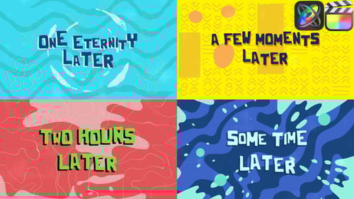 Some Time Later Scenes for FCPX