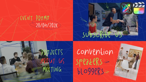 Scribble Event Promo for FCPX