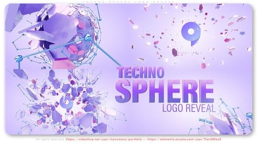 Techno Sphere Logo Reveal