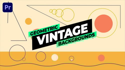 Geometric Vintage Backgrounds