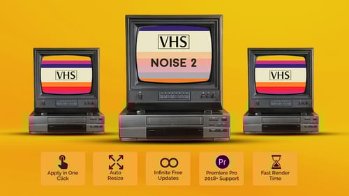 VHS Noise 2 for Premiere Pro
