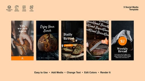 Bakery Instagram Stories