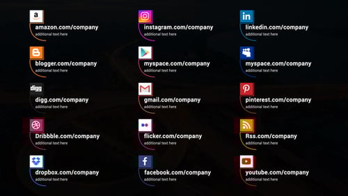 Social Media Promotion Title Designs