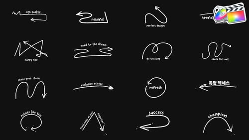 Arrows And Pointers With Titles for FCPX