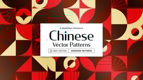 Chinese Animated Background Patterns