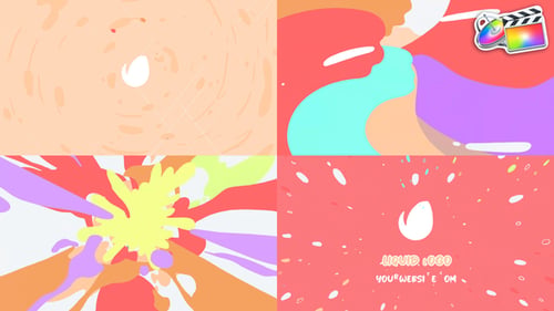 Liquid Shapes Logo Opener for FCPX