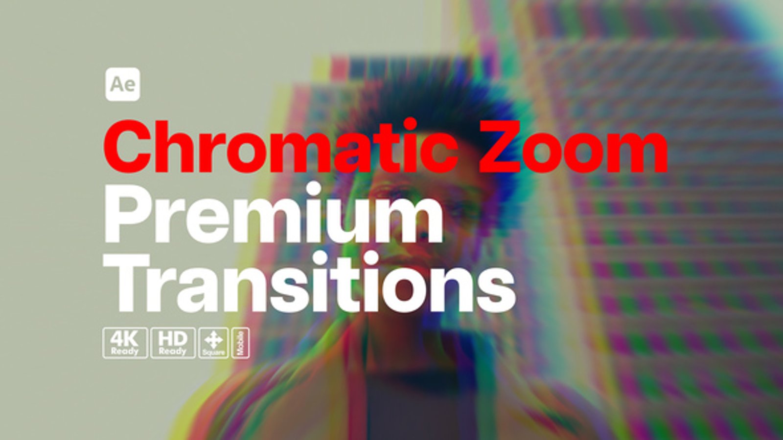 Premium Transitions Chromatic Zoom, Elements ft. transition zoom & fast ...