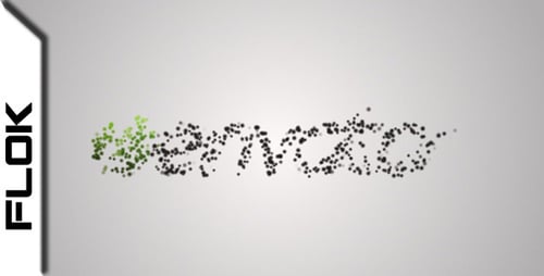 Dynamic Particle Logo Reveal Animation