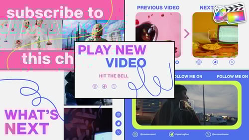 Stylish Youtube Slides | FCPX