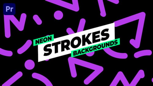 Neon Strokes Backgrounds