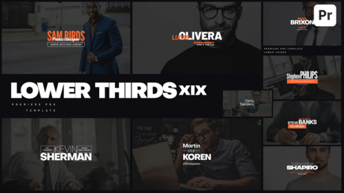 Lower Thirds XIX