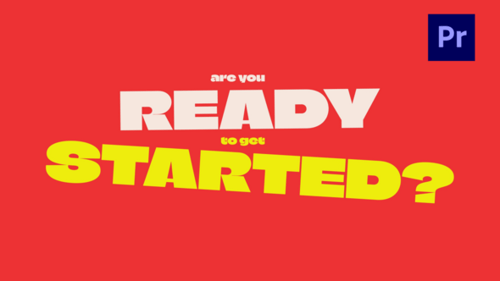 Colorful Simple Text Transition / Pr