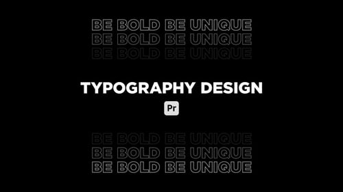 Kinetic Typography Titles for After Effects & Premiere Pro | 10 Text Animations