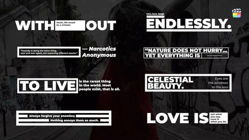 Dynamic Lower Thirds with Glitch Text Animation