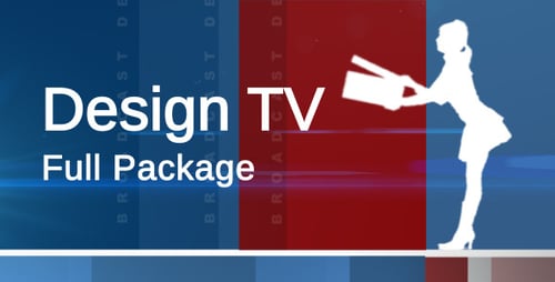 Canal de TV Broadcast Design - Paquete completo