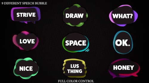 Cartoon Speech Bubble