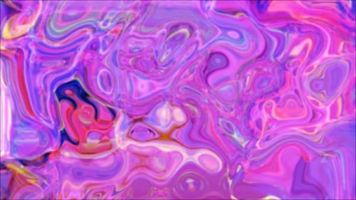 Vibrant Abstract Fluid Color Swirl Background Animation
