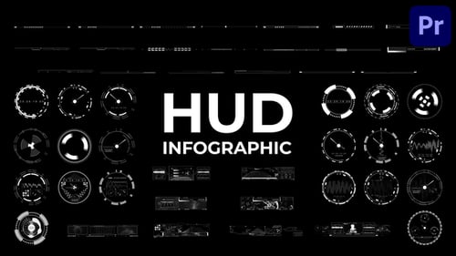HUD Infographic for Premiere Pro