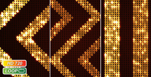 Dynamic Glowing Dots Geometric Patterns Looping Background