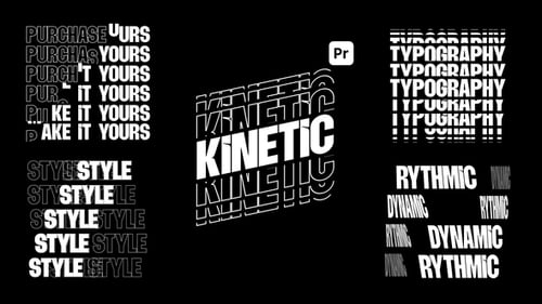 Kinetic Typography for Premiere Pro