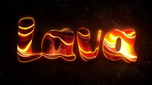 Melting Lava Logo