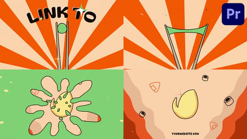 Abridor con el logo de Sushi Chopsticks para Premiere Pro