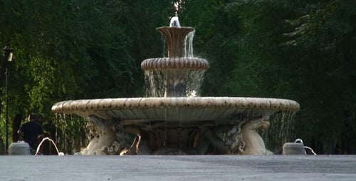 Beautiful Fountain in the Park