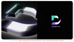 Download Minimal & Fast 3D Logo - FREE Videohive - aedownload.com