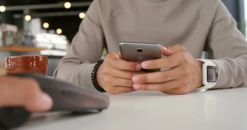 Contactless Payment Using Smart Watch in Cafe