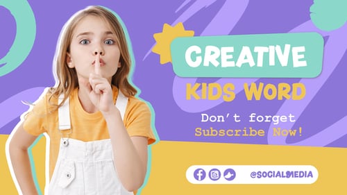 Kids Blog Intro Promo MOGRT